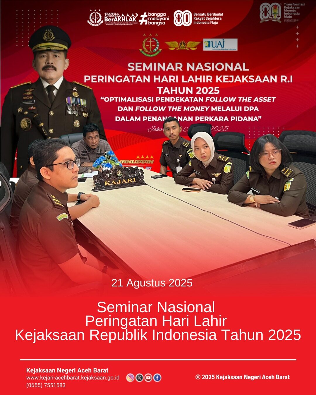 Seminar Nasional Hari Lahir Kejaksaan Republik Indonesia Tahun 2025